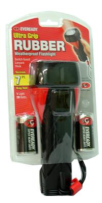 EVEREADY ULTRA GRIP RUBBER TORCH BIG